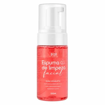 Espuma de Limpeza Facial Rosa Mosqueta 