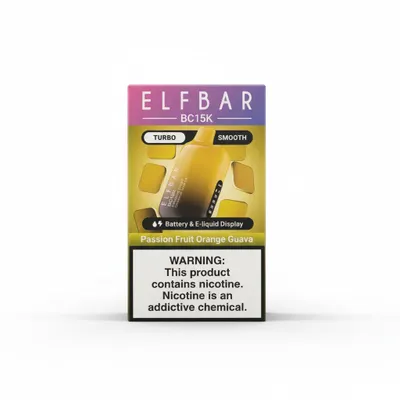 ELF BAR BC15 - Passion fruit orange guava
