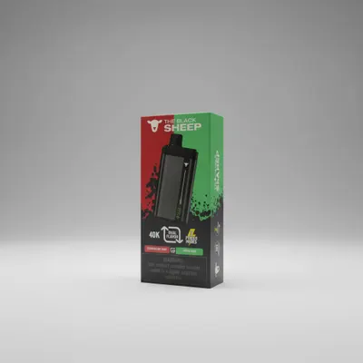 BLACK SHEEP 40K - Strawberry kiwi / Fresh mint