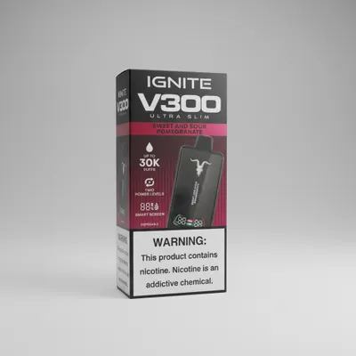Ignite v300 ultra slim - Sweet And sour pomegranate