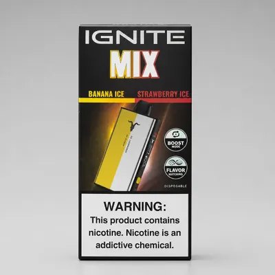 IGNITE MIX V400 - Banana Ice / Strawberry Ice