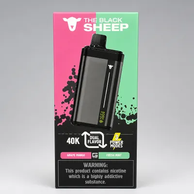 BLACK SHEEP 40K- Grape Mango/Fresh Mint