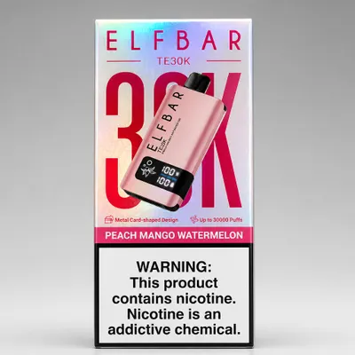 ELF BAR TE30K-PEACH MANGO WATERMELON
