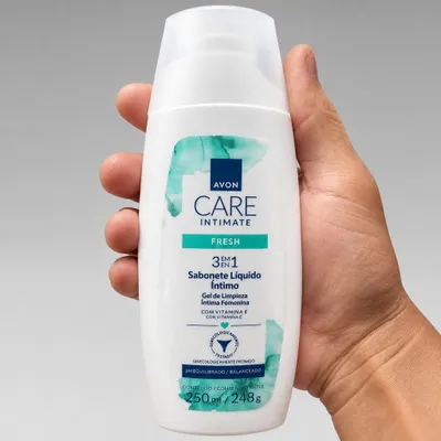CARE INTIMATE FRESH 3 EM 1 SABONETE LÍQUIDO ÍNTIMO 250ml 