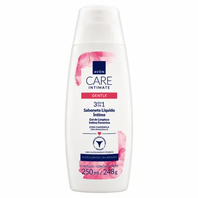 CARE INTIMATE GENTLE 3 EM 1 SABONETE LÍQUIDO ÍNTIMO 250ml