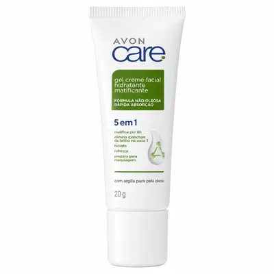 CARE GEL CREME FACIAL HIDRATANTE MATIFICANTE 5 EM 1 20gr