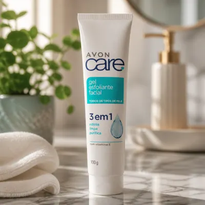 CARE GEL ESFOLIANTE FACIAL 3 EM 1 100gr