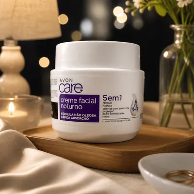 CARE CREME FACIAL NOTURNO 5 EM 1 100gr
