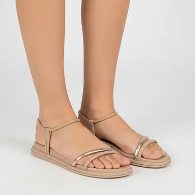 Sandália Papete Rosé