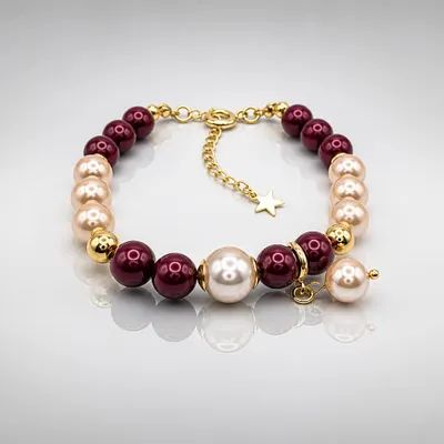 Pulseira Granada de Pérolas