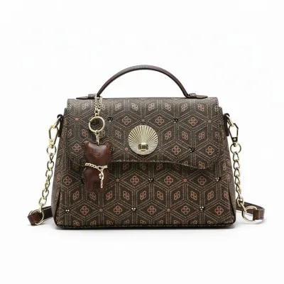 Bolsa Feminina Chenson Mão Coração Cristal