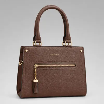 Bolsa Feminina Jenne Estruturada com Alça Transversal