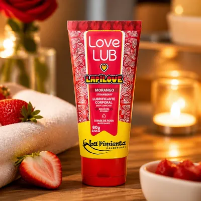 Love Lub LapiLove Lubrificante Corporal Beijável 60g La Pimienta
