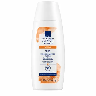 Avon Care Intimate Sabonete Liquido Intimo Active 250ml