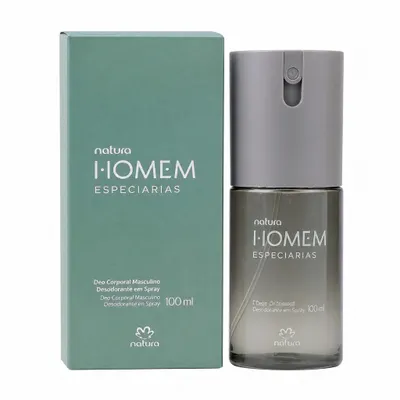 Natura Homem Especiarias Deo Corporal 100ml