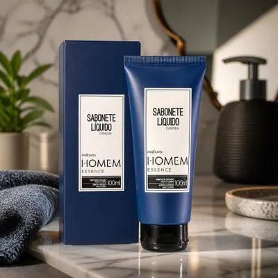 Sabonete Líquido Natura Homem Essence 100ml 