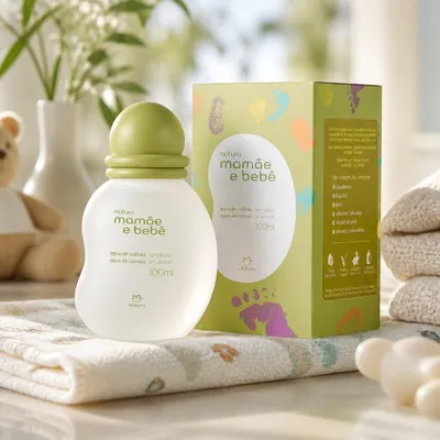 Água de Colônia Mamãe e Bebê 100ml