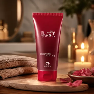 Geleia Desodorante Hidratante Corporal Perfumada Meu Primeiro Humor 75 ml