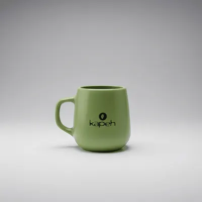 Caneca Porcelana Verde 