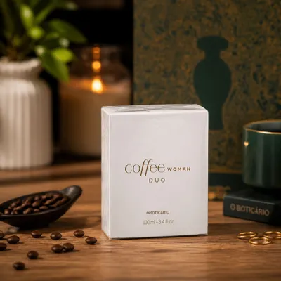Perfume Coffee Woman Duo