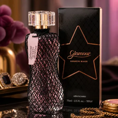 Perfume Glamour Secrets Black