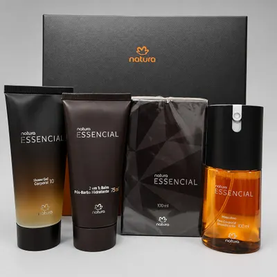 Kit essencial tradicional masculino