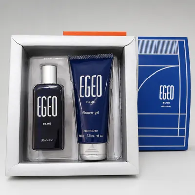 Mini kit perfume egeo blue e show gel