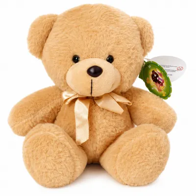 Urso de Pelúcia Bege 18 cm