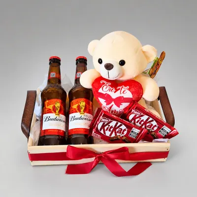Cesta Presentes cervejas e Chocolates 2