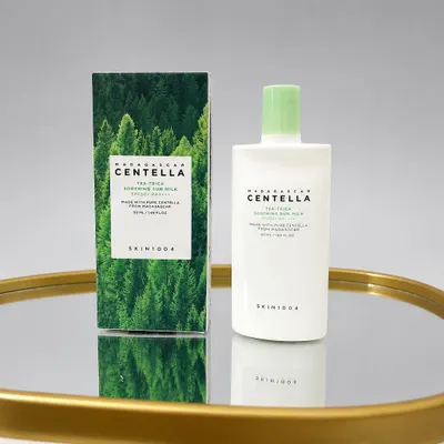 Protetor solar Spf50 Skin1004 Tea-Trica Soothing Sun Milk