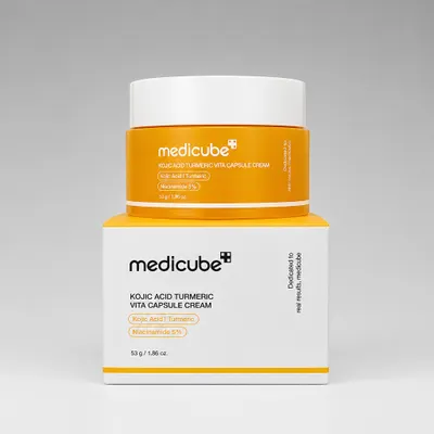 Medicube Kojic Acid Turmeric Vita Capsule Cream