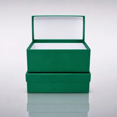 Caixa Cartonada 24x18x9 Verde folha