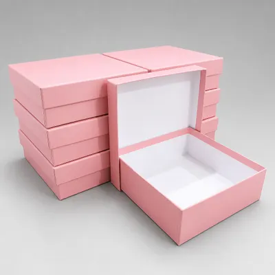 Caixa 18x18x6 Pêssego 