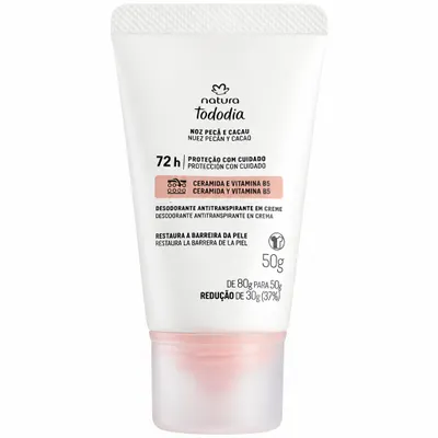 Desodorante em creme Noz pecã e cacau 