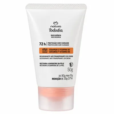 Desodorante creme Macadâmia 