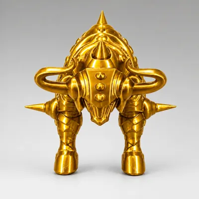 Armadura de Ouro do Touro versão SOUL OF GOLD