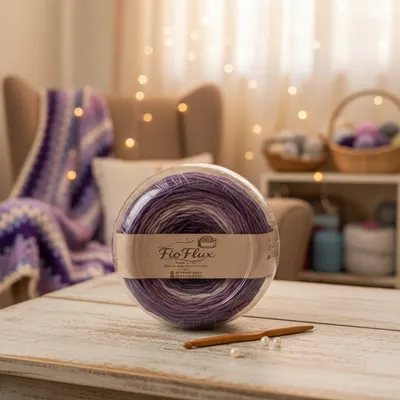 FioFlux Eco Brasil Roxo Liso (200g)