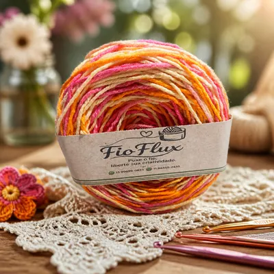 Refil Fio Flux B&B Manga Rosa (200g)