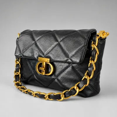 Bolsa Matelassê Preta 