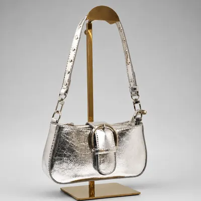 Bolsa Clássica Prata