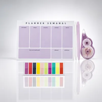Kit SOS universitário: versão calouro combo lilás 