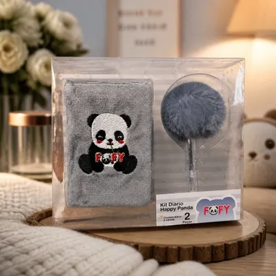 Kit Diário Happy Panda