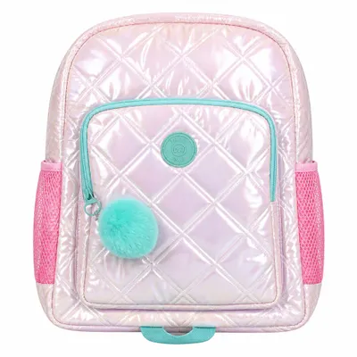 Mochila Infantil Matelassê Metalizada