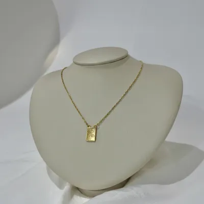 Colar florescer em banho 18k