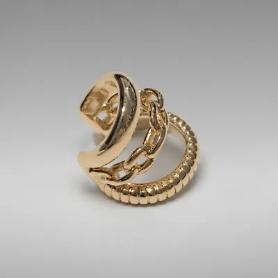 Piercing Mesclado Dourado