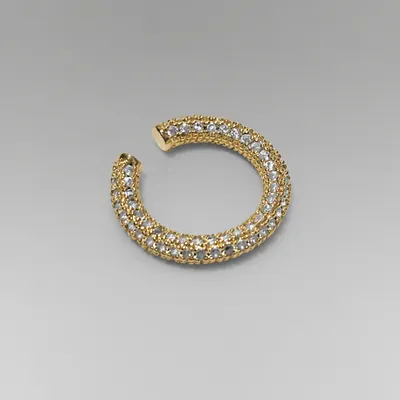Piercing Argola com Pedras