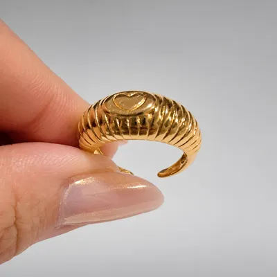 Anel Modelo Fio com Textura
