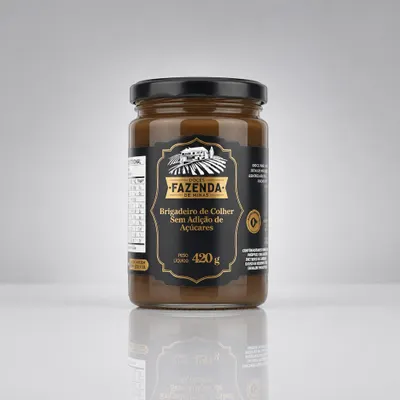 Brigadeiro de colher ZERO açúcar - Doces Fazenda de Minas 