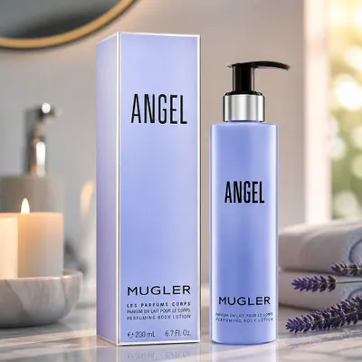 Creme Corporal Perfumado Hidratante, Mugler Angel, 200ml original