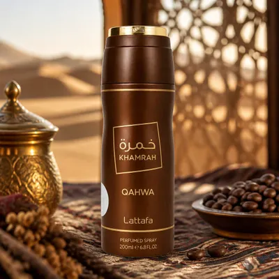 Body Spray Khamsah Qahwa Lattafa 200ml